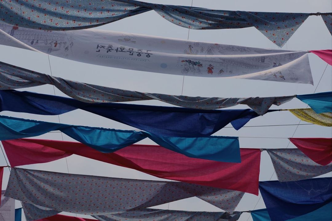 Korean flags